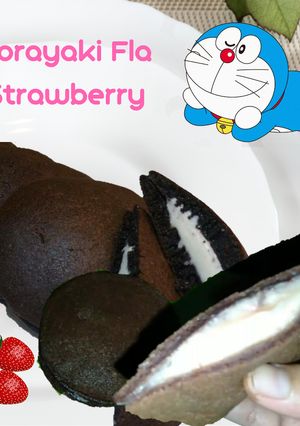 Foto resep Dorayaki Fla Strawberry