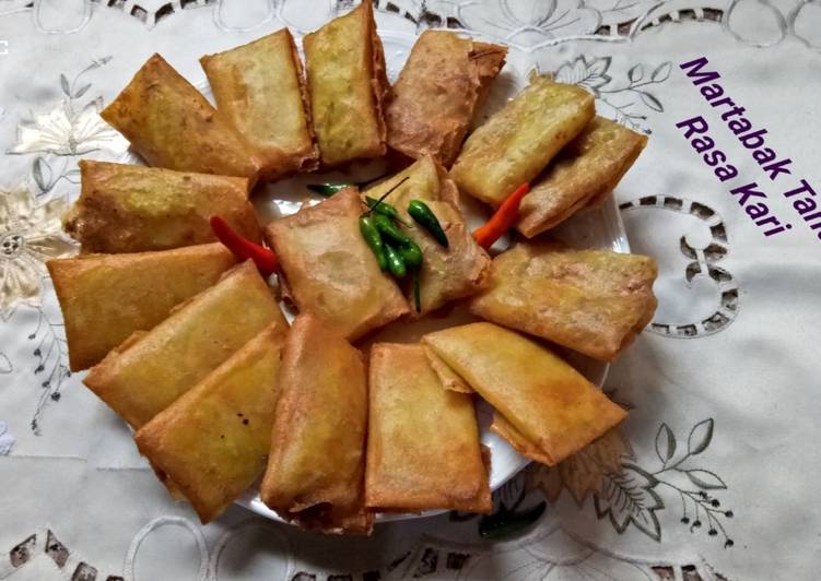 Martabak Tahu Rasa Kari