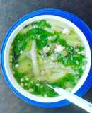 Canh dưa hường nấu tôm