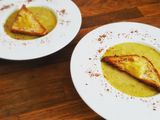 Vegane Kartoffelcremesuppe