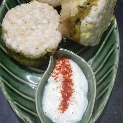 A picture of Sabudana - Oats - Chena Bombs.