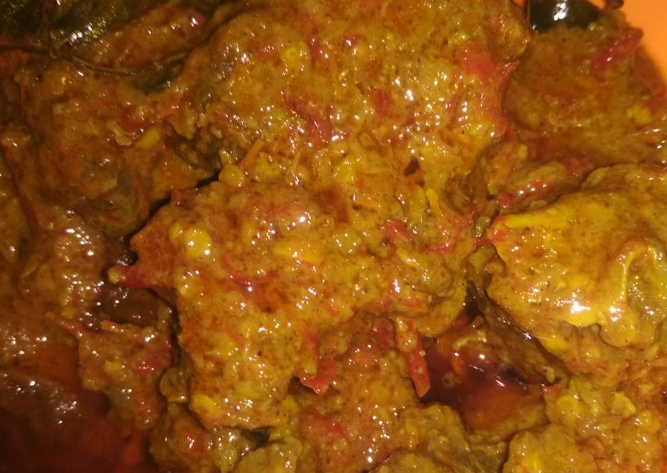 Rendang daging sapi