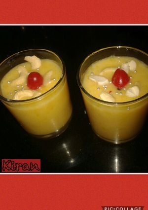 A picture of Mango lassi.