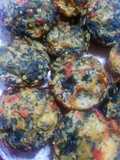 Muffins de espinaca y arroz