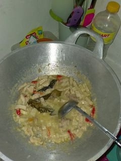 Foto resep Lodeh tempe santan instan