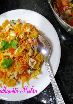 A picture of Corn Chaat.