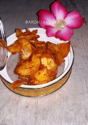 Foto resep Keripik Singkong Pedas Manis