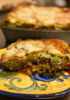 A picture of Grilled Vegetable Lasagna.