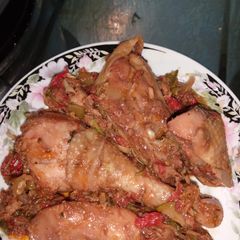 A picture of Chicken stew.