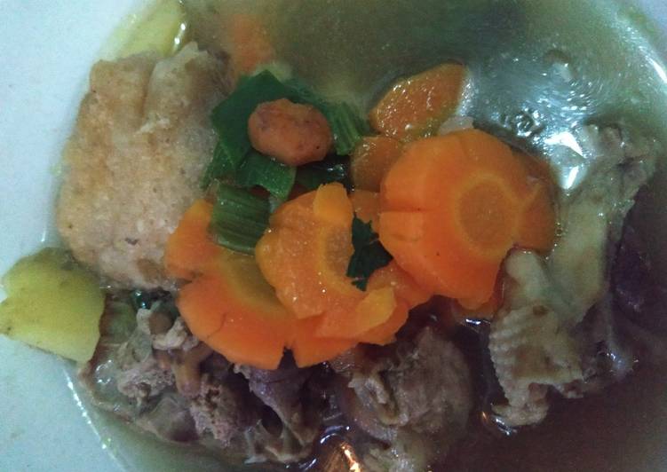 Sop Rongkong ayam