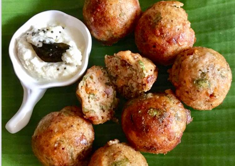 Steps to Make Award-winning Millet horse gram kuzhi paniyaram