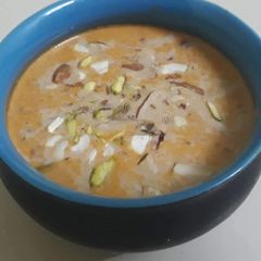A picture of Gajar rabdi.