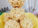 मुरमुरा लड्डू(Murmura laddu recipe in Hindi)