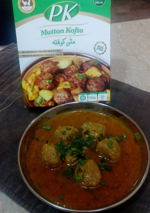 A picture of Mutton kofta.