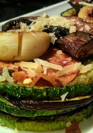 Una foto de MONTADITOS Vegetales...!