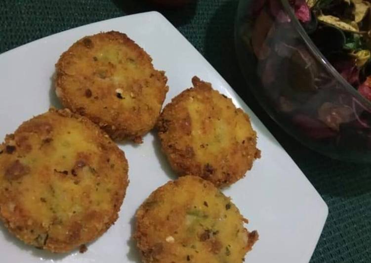 Recipe of Any-night-of-the-week Mazedar chicken cheese kabab