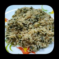 A picture of Methi Matar Pulao.