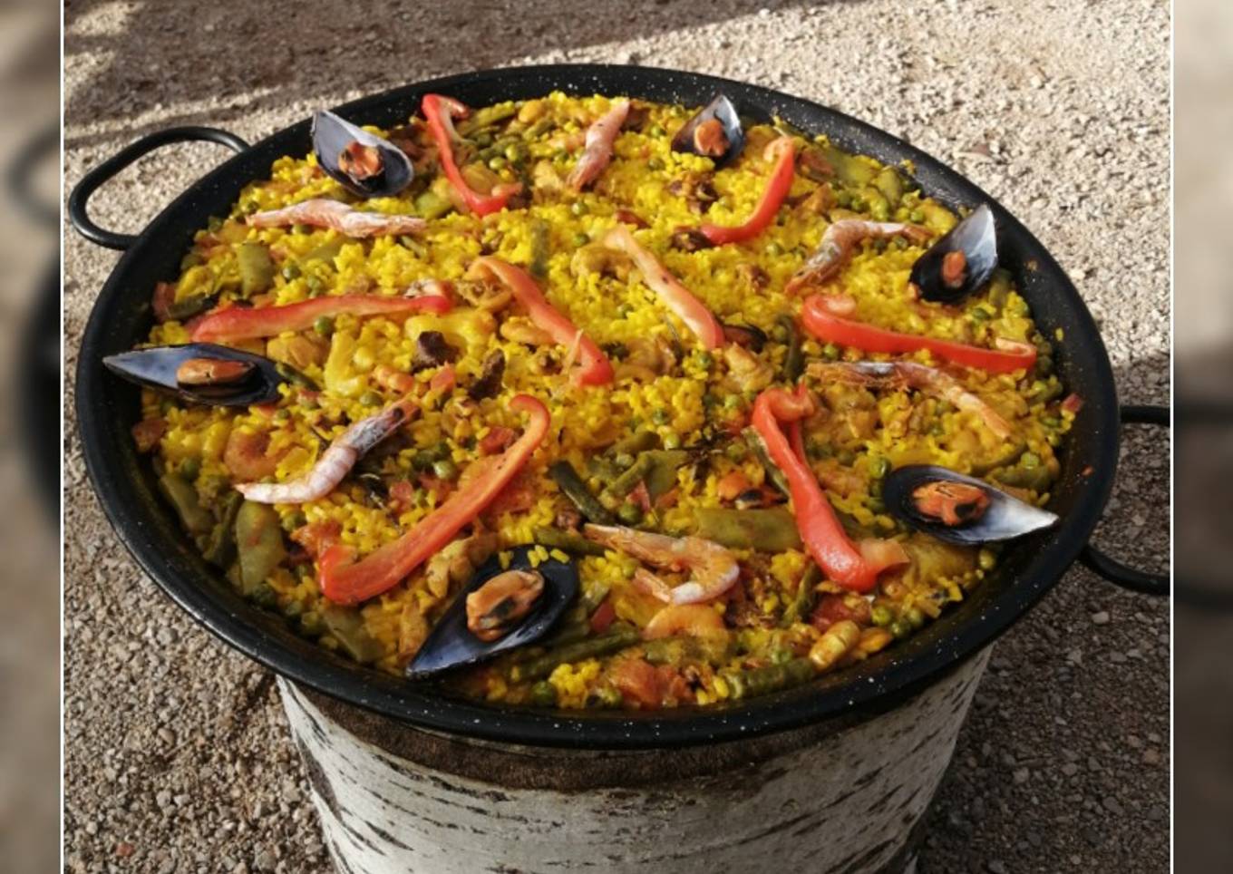 Paella mixta