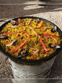Una foto de Paella mixta