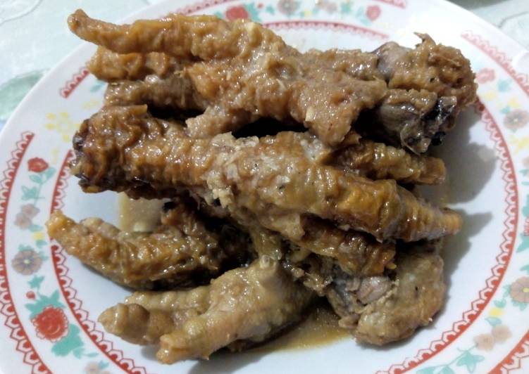 Ceker masak dimsum ala emak π