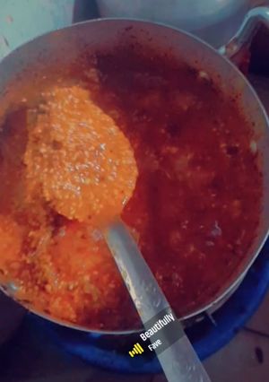 A picture of Beans soup.