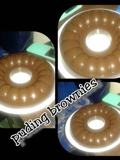Foto resep Puding brownies