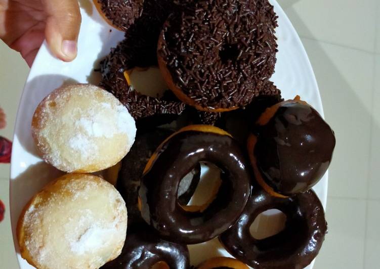Donat empuk tanpa kentang ala nurma 😊