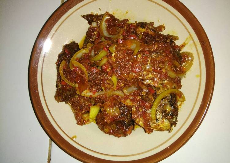 Resep Mujair bombay pedas Lezat