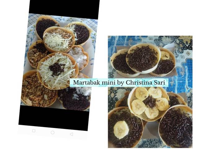 Cara membuat 15. Martabak Mini Cara membuat 15. Martabak Mini