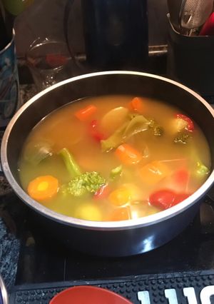Una foto de Sopa Drakarys