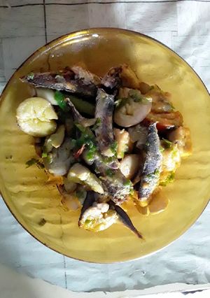 Foto resep Ikan Asin Sambal Ijo