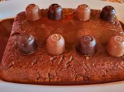 Una foto de turrón quaker con cacao