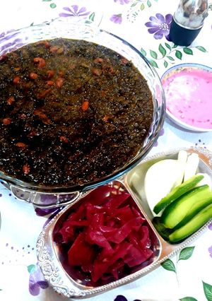 عکسی از دستور قرمه سبزی 😍