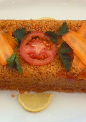 صورة لوصفة برغل بالبندورة 😋من اشهى واطيب الاكلات بجنب المشاوي