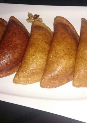 صورة لوصفة قطايف الجوز