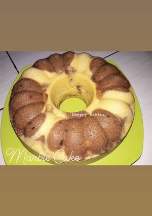 Foto resep Bolu Marmer Milo Endesss