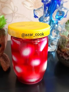 عکسی از دستور پیاز ترشی