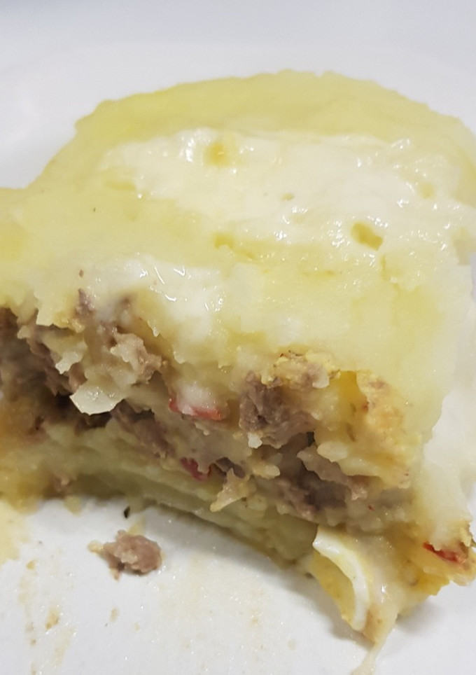 Una foto de Pastel de papa