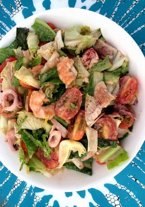 Hình của món Salad hải sản.