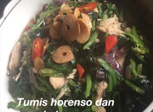 Foto resep 21.Tumis Horenso dan Tuna Kaleng