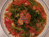 Cah Kangkung Terasi Bumbu Iris