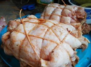 Una foto de Arrollado huaso picante en pork shoulder