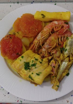 Una foto de Cataplana de pescado