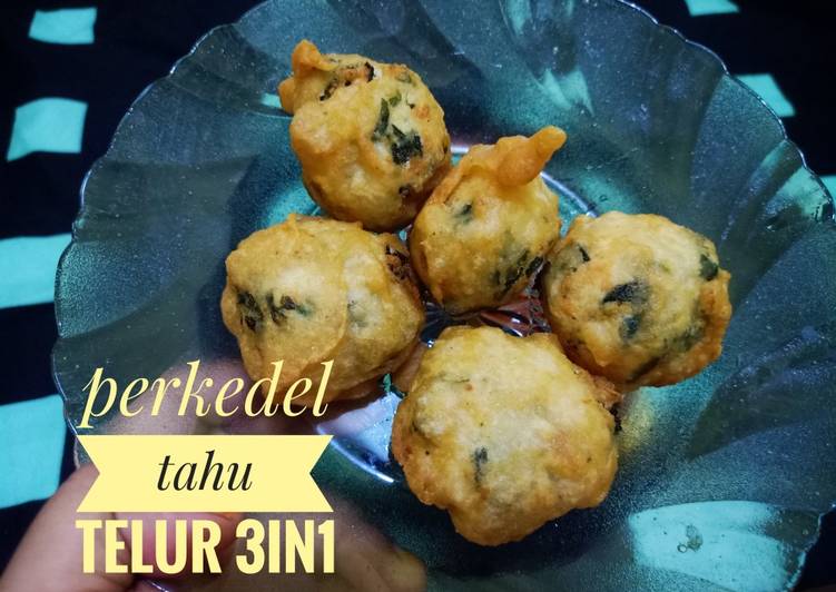 19. Perkedel tahu telur 3in1