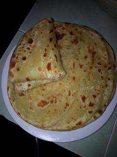 A picture of Chapati aka parantha #authormarathon.