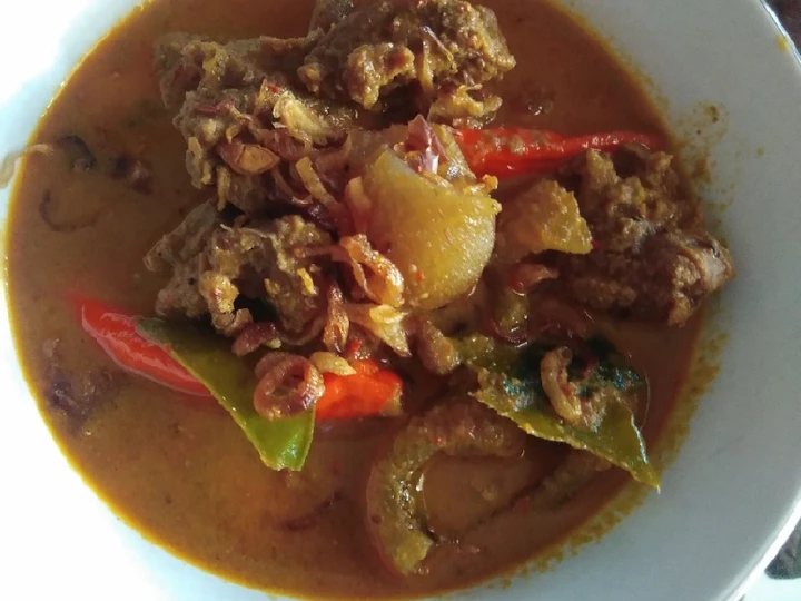 Langkah Gampang Membuat Resep Gulai cincang kikil Anti Ribet, Bisa Manjain Lidah