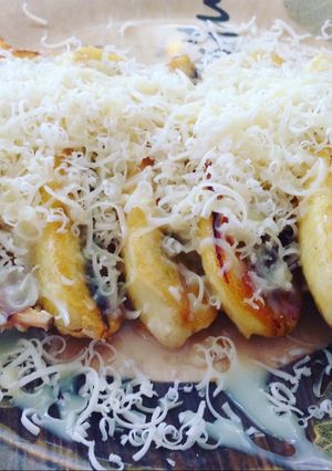 Foto resep Pisang Bakar Keju - Grilled Cheese Banana