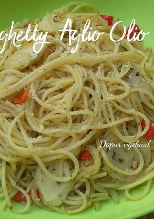 Foto resep Spaghetty Aglio olio