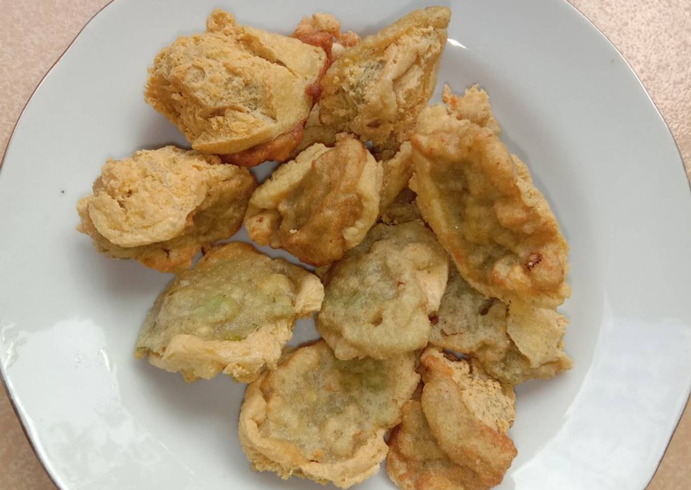 Tahu walik (pake udang rebon)