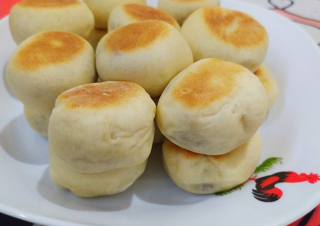 Bakpia Ubi Ungu teflon tanpa ulen